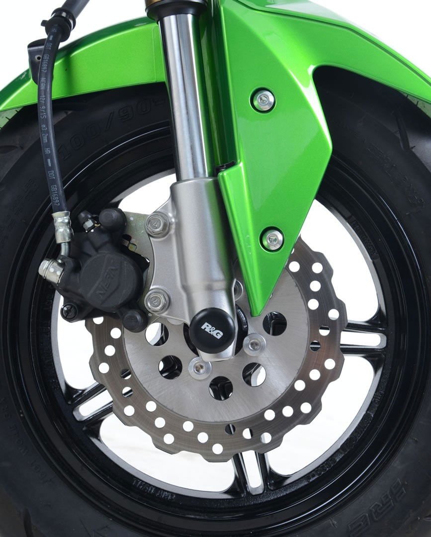Protezioni Perno Forcella Anteriore Kawasaki Z125 R G 18068 Rg FP0190BK - ENDURRAD