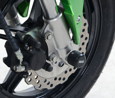 Protezioni Perno Forcella Anteriore Kawasaki Z125 R G 18068 Rg FP0190BK - ENDURRAD