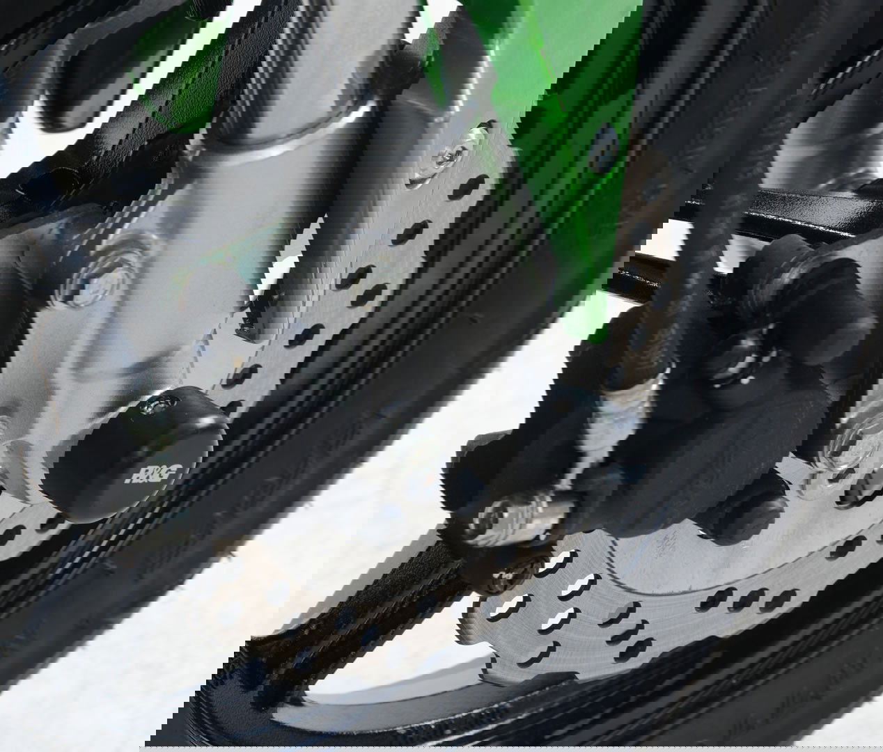 Protezioni Perno Forcella Anteriore Kawasaki Z125 R G 18068 Rg FP0190BK - Endurrad