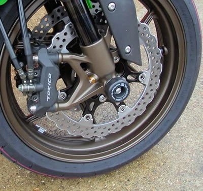 Protezioni Perno Forcella Anteriore Kawasaki Zx 10R 06 07 5470 Rg FP0044BK - ENDURRAD