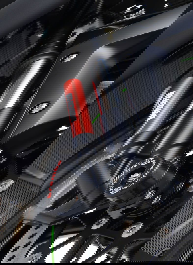 Protezioni Perno Forcella Anteriore Kawasaki ZX10 R 16 15505 Rg FP0182BK - Endurrad