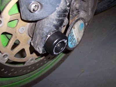 Protezioni Perno Forcella Anteriore Kawasaki ZX6 R 95 99 F1 G2 5477 Rg FP0048BK - ENDURRAD