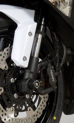 Protezioni Perno Forcella Anteriore Kawasaki ZX6R Ninja 636 13 22 7255 Rg FP0131BK - ENDURRAD