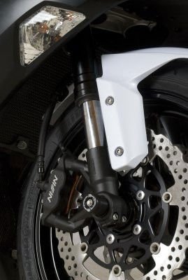 Protezioni Perno Forcella Anteriore Kawasaki ZX6R Ninja 636 13 22 7255 Rg FP0131BK - ENDURRAD