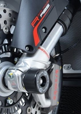 Protezioni Perno Forcella Anteriore Mv Agusta F4 2010 F4R F4RR Marzocchi Forks 5553 Rg FP0107BK - ENDURRAD