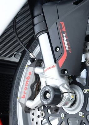 Protezioni Perno Forcella Anteriore Mv Agusta F4 2010 F4R F4RR Marzocchi Forks 5553 Rg FP0107BK - ENDURRAD