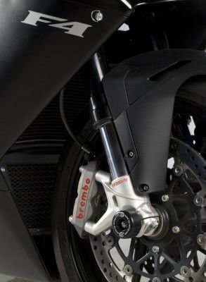 Protezioni Perno Forcella Anteriore Mv Agusta F4RR 11 F4 Rc 15 Tipo Largo 7254 Rg FP0130BK - ENDURRAD