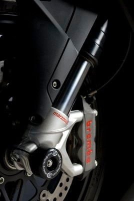 Protezioni Perno Forcella Anteriore Mv Agusta F4RR 11 F4 Rc 15 Tipo Largo 7254 Rg FP0130BK - ENDURRAD