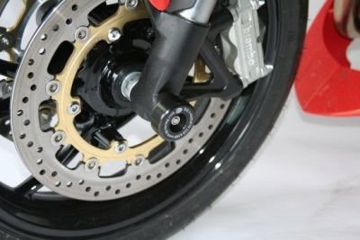 Protezioni perno forcella anteriore, Speed Triple '05 - '10 / Tiger 1050 '07 - '13 (incluso mod.Sport '13 - '16) - ENDURRAD