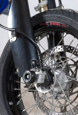 Protezioni Perno Forcella Anteriore Suzuki DRZ400 Sm 7251 Rg FP0127BK - ENDURRAD