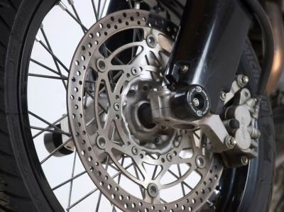 Protezioni Perno Forcella Anteriore Suzuki DRZ400 Sm 7251 Rg FP0127BK - ENDURRAD