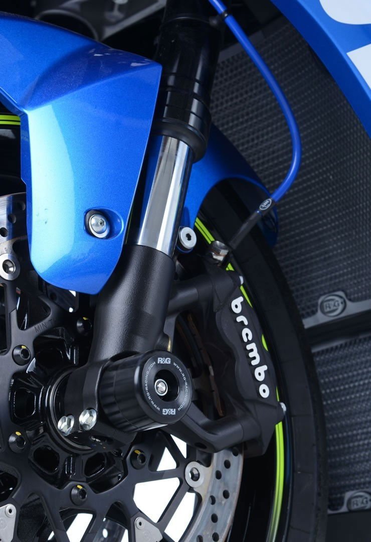 Protezioni Perno Forcella Anteriore Suzuki GSXR1000 L2 L6 Gsx R1000 17 Gsx R1000 R 17 7237 Rg FP0112BK - ENDURRAD