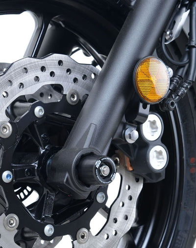 Protezioni Perno Forcella Anteriore Yamaha XSR700 17350 Rg FP0184BK - ENDURRAD
