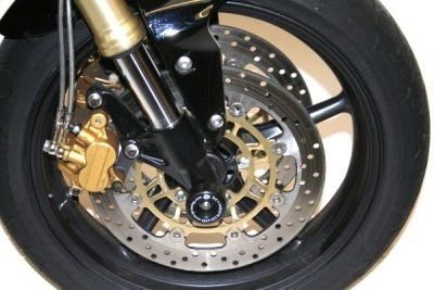 Protezioni perno forcella Anteriore,Triumph Street Triple 07 - 13 & 675 Daytona '06 - & Daytona 675R - ENDURRAD