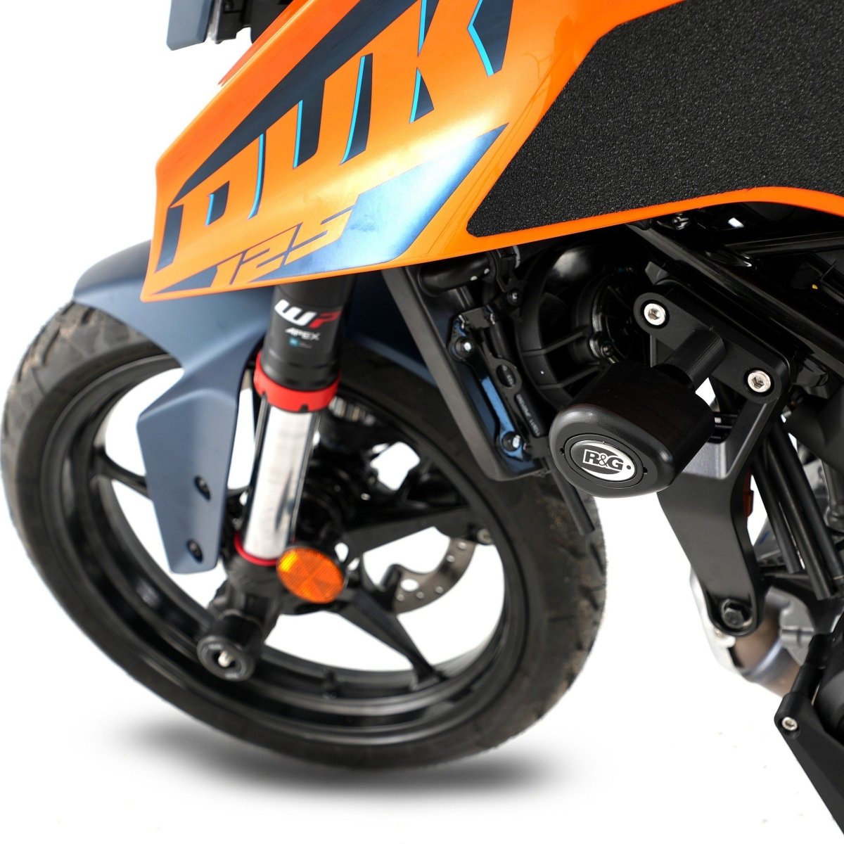 R G Racing Tamponi Protezione Telaio Per Ktm 125 250 390 Duke 24 Rg CP0571BL Rg CP0571BL - ENDURRAD