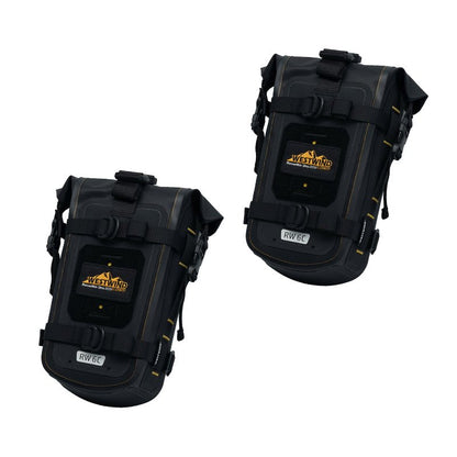 Ranger Wilds RW6C - Coppia Borse Crash Bars Moto Impermeabili (6L) - ENDURRAD