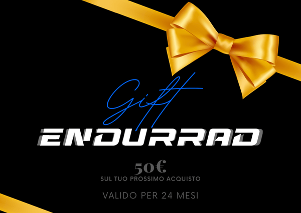Give the gift of adventure: Endurrad.it Gift Voucher valid for 24 months!