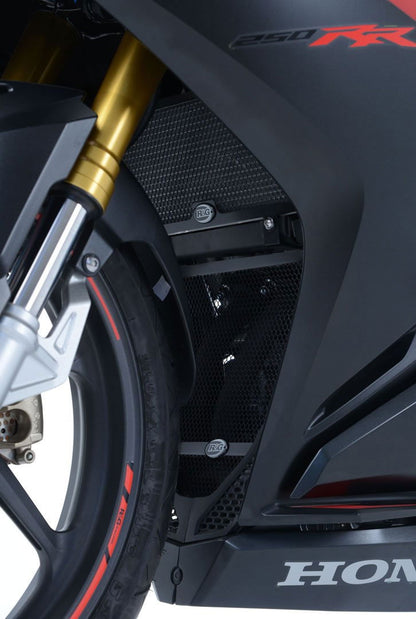 Retina protezione collettori scarico Honda CBR250RR '17- - colore titanio