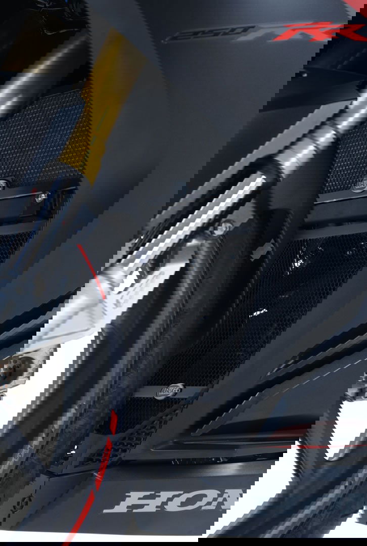 Retina protezione collettori scarico Honda CBR250RR '17- - colore titanio