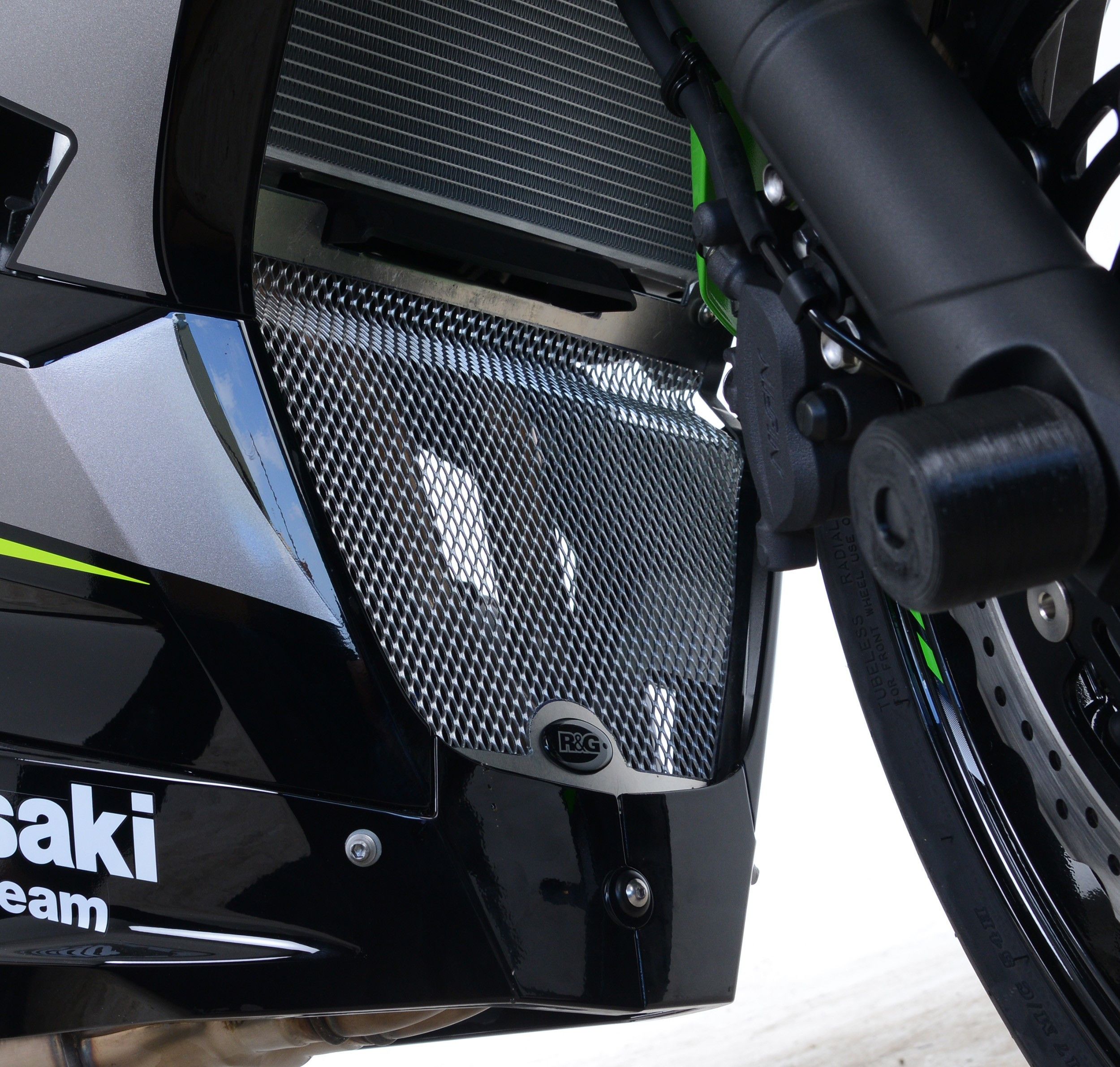 Retina protezione collettori scarico Kawasaki Ninja 400 '18- / Ninja 250 '18- DG0027 R&G
