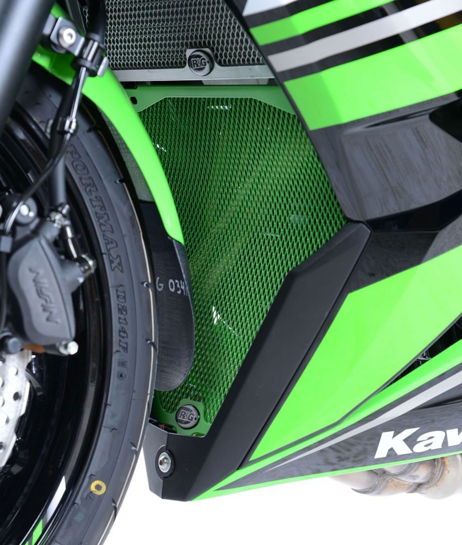 Retina Protezione Collettori Scarico Kawasaki Ninja 650 17 Rg DG0023BK Rg DG0023BK - ENDURRAD