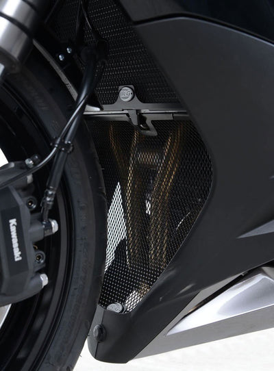 Retina Protezione Collettori Scarico Kawasaki Z1000SX 11 19 Colore Nero 55014 Rg DG0021BK - ENDURRAD