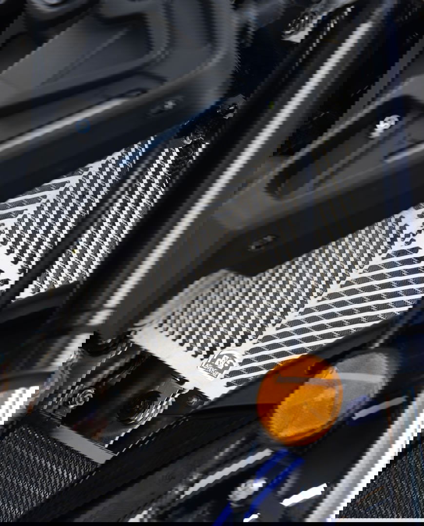 Retina protezione radiatore acciaio inossidabile, Yamaha YZF-R1 '15- / R1M '15-'19 / MT-10