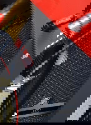 Retina protezione radiatore - BMW S1000RR '15-'18 blu scuro