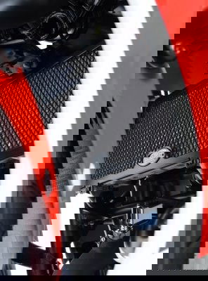 Retina Protezione Radiatore Honda CBR300R Titanio 11933 Rg RAD0179TI - Endurrad