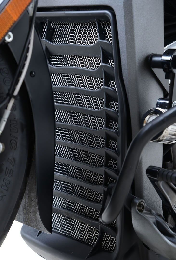 Retina protezione radiatore - Indian Scout '15 - / Scout Bobber / Scout Sixty (colore titanio) - ENDURRAD