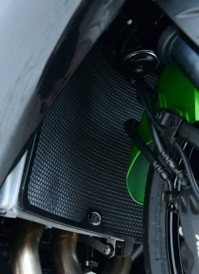 Retina Protezione Radiatore Kawasaki GTR1400 07 ZZR1400 Zx 14 06 Colore Titanio 12104 - ENDURRAD