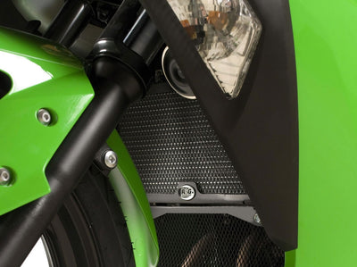 Retina Protezione Radiatore Kawasaki Ninja 300 250 08 17 Z250 13 18 Z300 Colore Verde 11924 Rg RAD0139GR - Endurrad