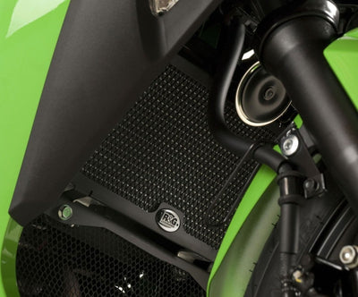 Retina Protezione Radiatore Kawasaki Ninja 300 250 08 17 Z250 13 18 Z300 Colore Verde 11924 Rg RAD0139GR - ENDURRAD