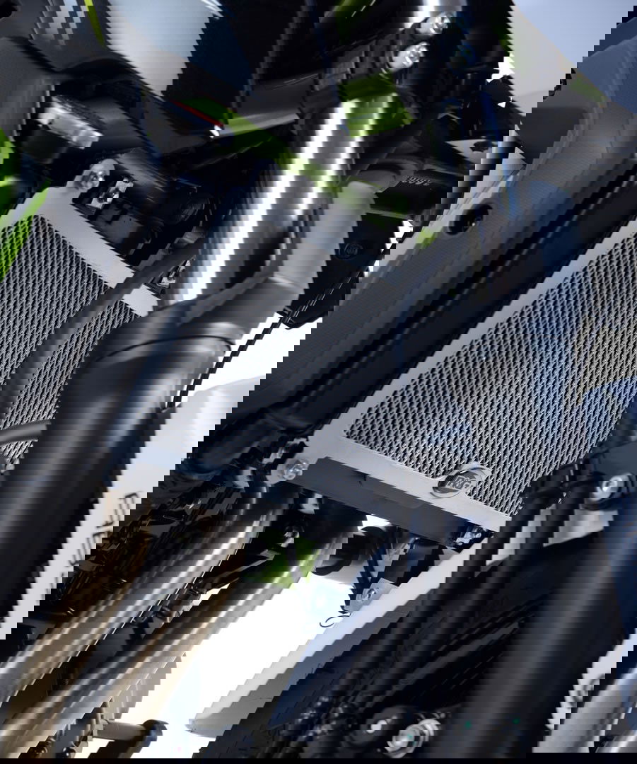 Retina protezione radiatore - Kawasaki Z650RS '22- / Z650 / Ninja 650 '17-