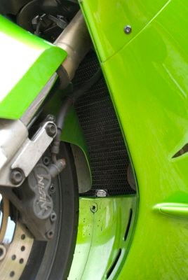 Retina Protezione Radiatore Kawasaki ZX12 R 02 06 7342 Rg RAD0137BK - Endurrad