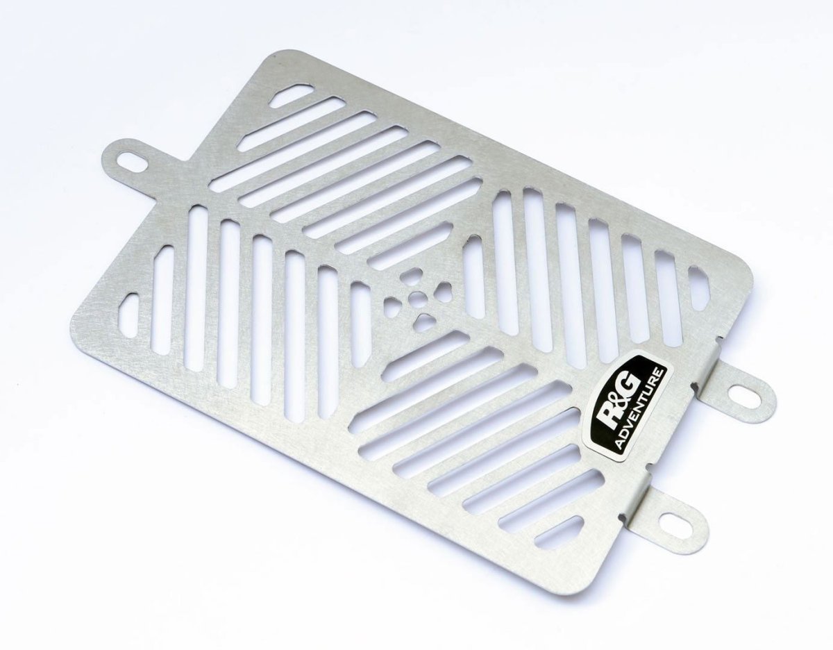Retina protezione radiatore olio acciaio inossidabile, Triumph Bonneville '08 - / Thruxton '06 - / Scrambler '08 - R&G - ENDURRAD