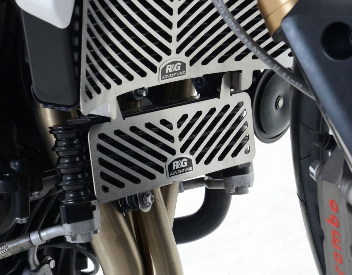 Retina protezione radiatore olio acciaio inossidabile, Triumph Speed Triple '11 - '15 / Speed Triple S/R '16 - / Speed Triple RS '1 - ENDURRAD