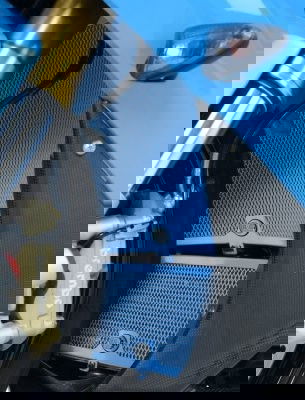 Retina Protezione Radiatore Olio Bmw S1000RR 10 18 HP4 S1000R 14 S1000XR 15 19 5753 Rg OCG0005BK - Endurrad