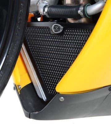 Retina Protezione Radiatore Olio Buell EBR1190RX Sx Colore Titanio 11912 Rg OCG0021TI - ENDURRAD