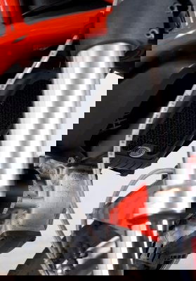 Retina Protezione Radiatore Olio Ducati M1100 M1100S M1100 Evo M796 Colore Rosso 11910 Rg OCG0014RE - Endurrad