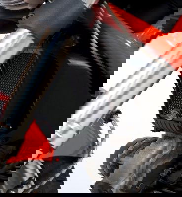 Retina Protezione Radiatore Olio Ducati M1100 M1100S M1100 Evo M796 7303 Rg OCG0014BK - Endurrad