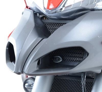 Retina Protezione Radiatore Olio Ducati Multistrada 1200 Fino 14 11539 Rg OCG0020BK - ENDURRAD
