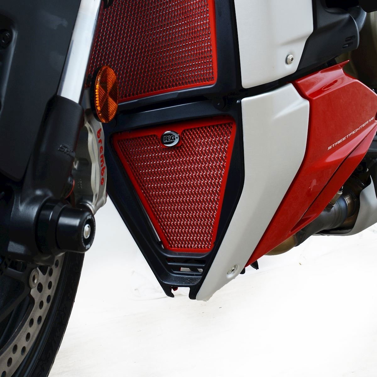 Retina Protezione Radiatore Olio Ducati Streetfighter V4 S 20 Rg OCG0038 - ENDURRAD