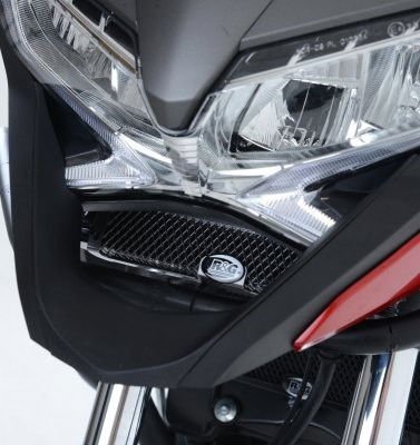 Retina Protezione Radiatore Olio Honda Crossrunner 15 Colore Titanio 12305 Rg OCG0024TI - ENDURRAD