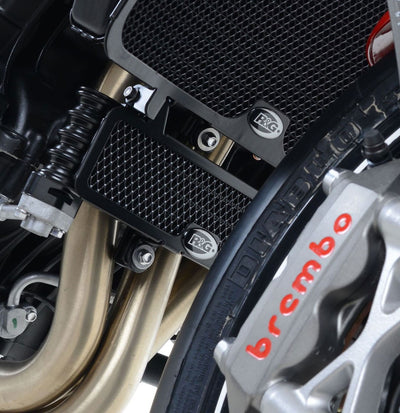 Retina Protezione Radiatore Olio Triumph Speed Triple 11 15 Speed Triple R S 16 Speed Triple Rs 18 5757 Rg OCG0009BK - Endurrad