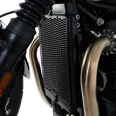 Retina Protezione Radiatore Pro Triumph Bonneville Bobber Black 17 Bonneville Speedmaster 18 92396 - Endurrad