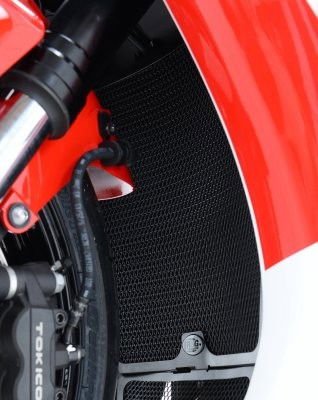Retina Protezione Radiatore Titanium Honda CBR1000RR 08 16 Colore Rosso 11916 Rg RAD0065RE - ENDURRAD