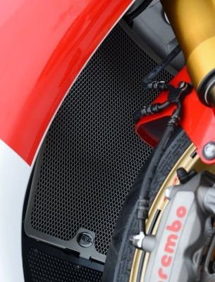 Retina Protezione Radiatore Titanium Honda CBR1000RR 08 16 Colore Rosso 11916 Rg RAD0065RE - ENDURRAD