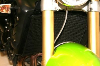Retina protezione radiatore Titanium - Triumph Street Triple '07-'12