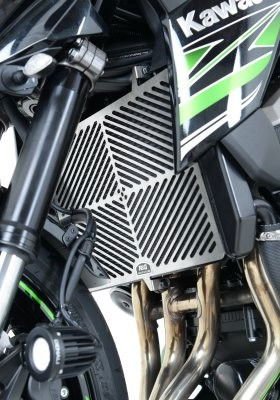 retina prot.radiatore acciaio inossidabile, KAWASAKI Z 750 '07 - / Z750R / Z800 / Z1000 '10 - / Z1000R '17 - / Ninja 1000SX '20 - / Z - ENDURRAD